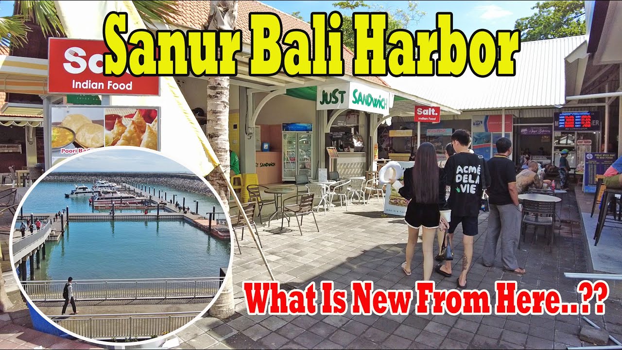 What Is New From Sanur Harbor..?? Lets Walk Around ..!! Sanur Bali Update