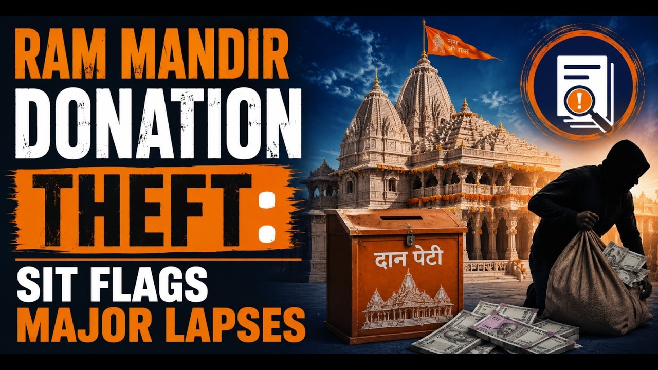 RAM Mandir Donation Theft: Sit Flags Major Lapses | News9
