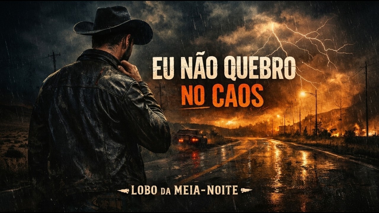 EU NÃO QUEBRO NO CAOS | Lobo da Meia-Noite (Dark Country Motivacional)
