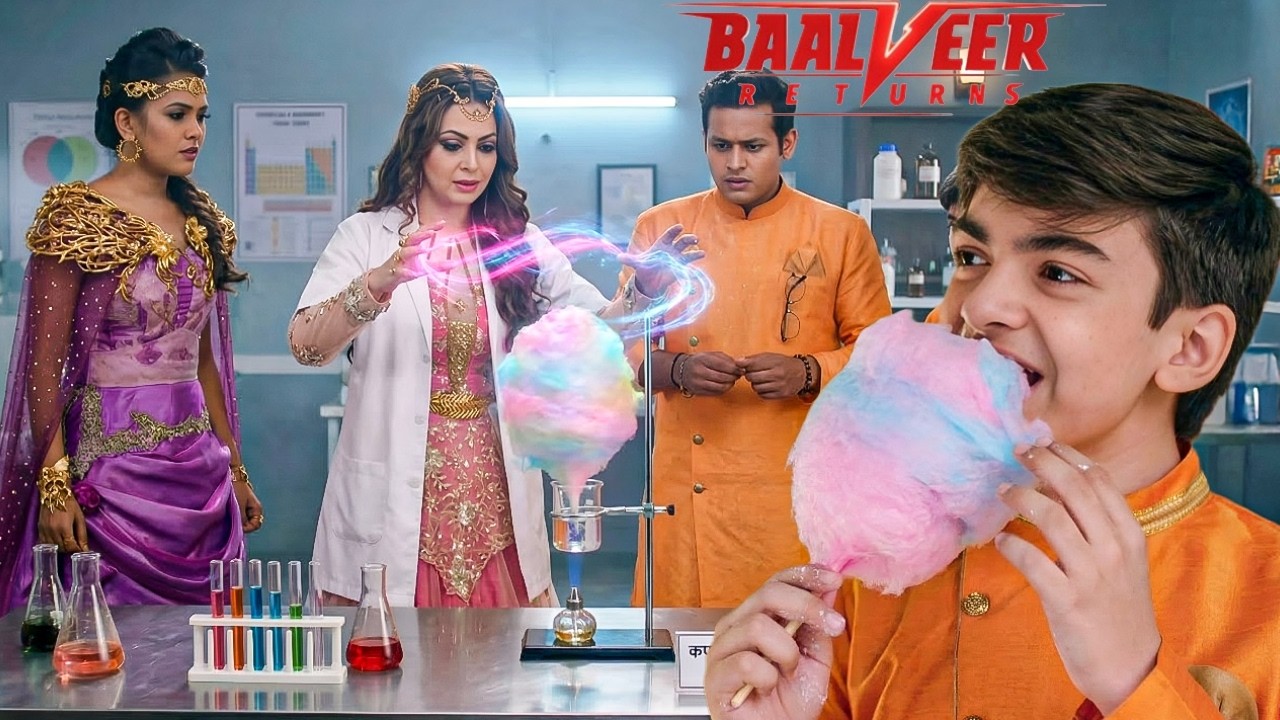 बालपरी का मीठा जादू, साइंस लेब में विवान के लिए बनाई कॉटन कैंडी || Baalveer Return