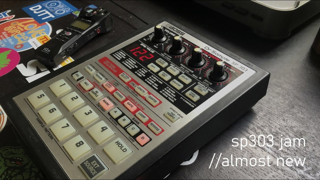 Roland SP303 dirty jam // workflow