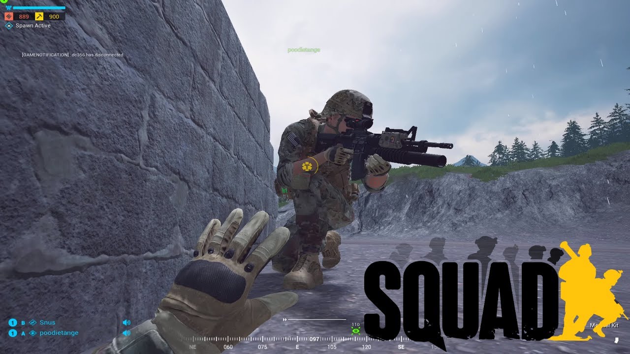 Squad Gameplay | US Army (No Commentary)