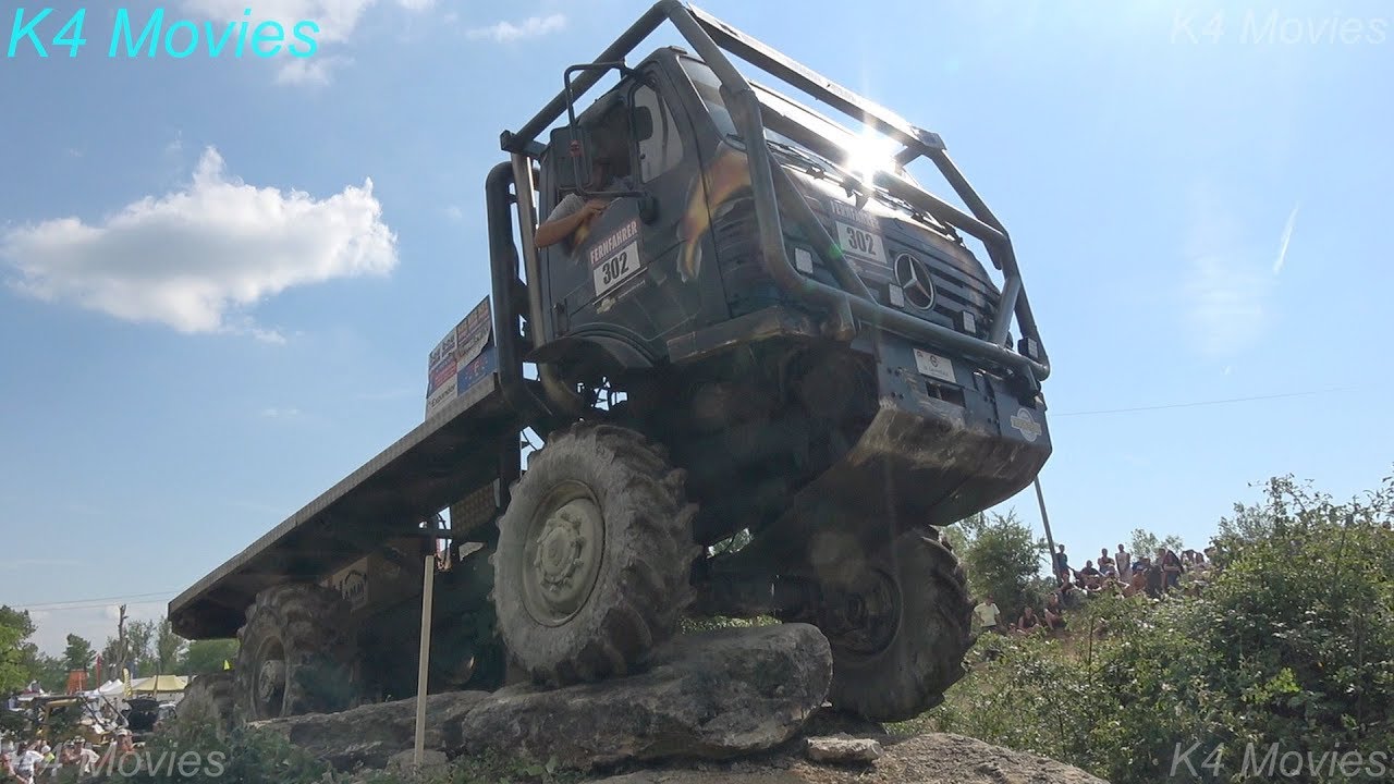 6x6 Mercedes Benz Truck | Europe Truck Trial | Off-road  Montalieu-Vercieu , France 2018 | no. 302.