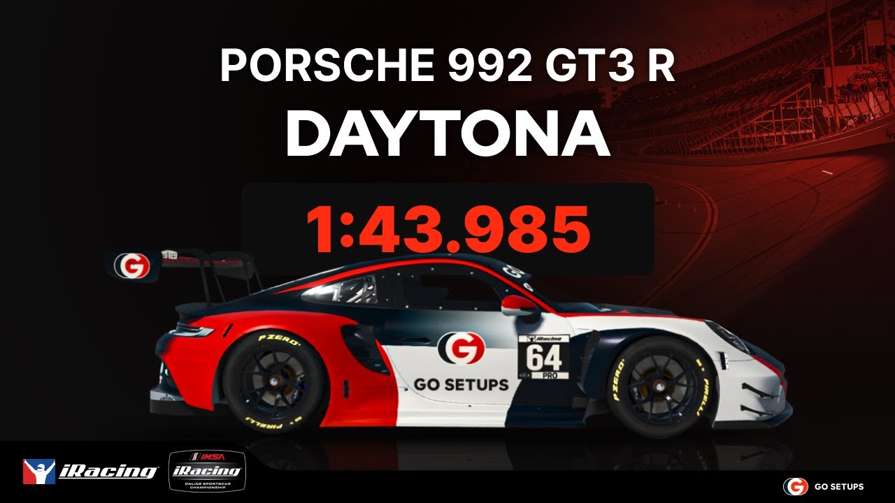 iRacing | Porsche 911 GT3 R (992) - Daytona Road Course - IMSA - 2025 S4 Week 10 | Hotlap