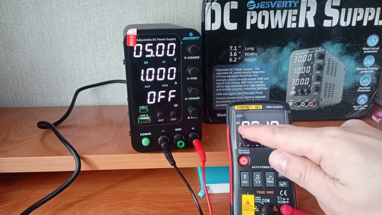 Лабораторний блок живлення Jesverty SPS-3010V: огляд та враження