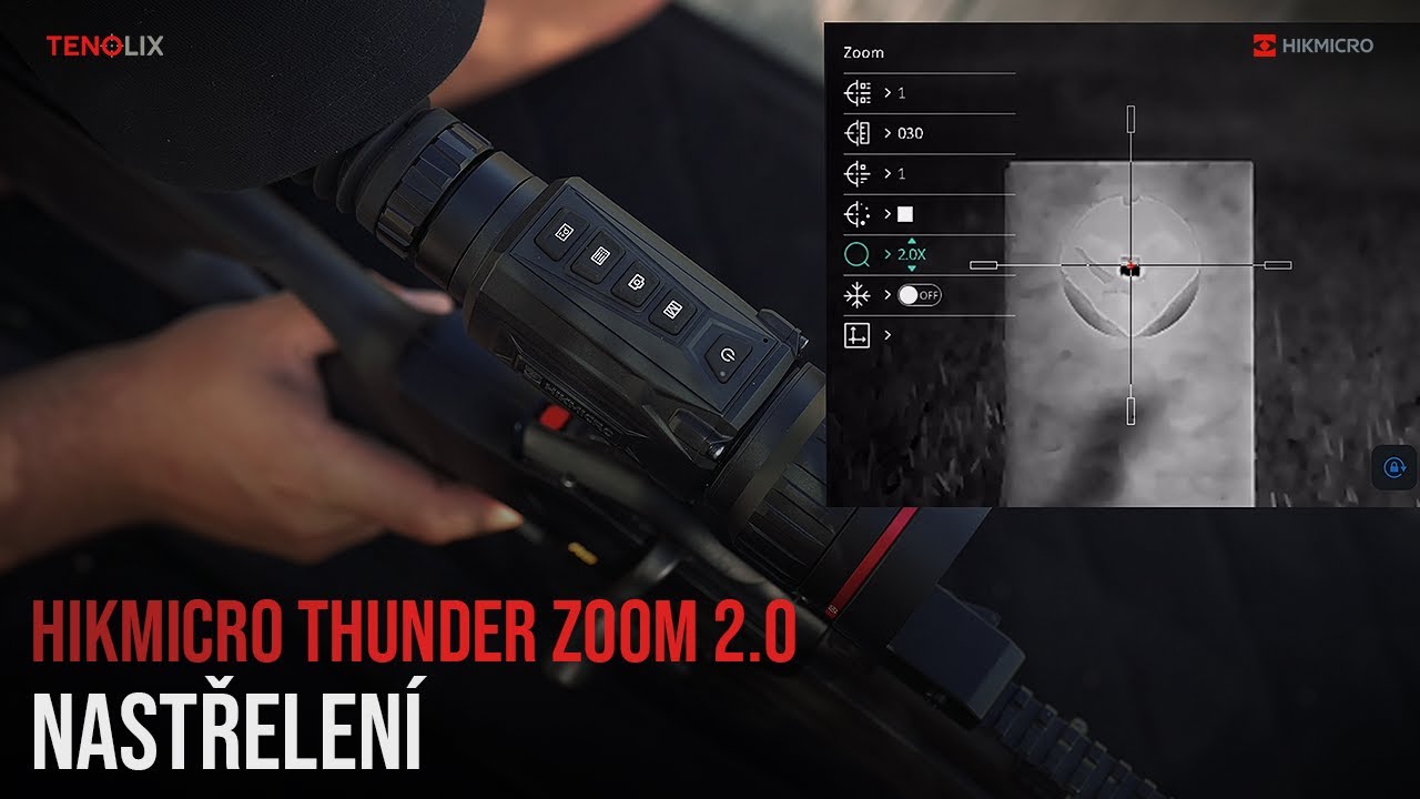 Hikmicro Thunder ZOOM 2.0 Nastřelení