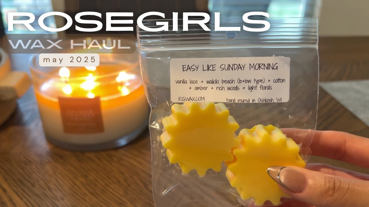 🌹Rose Girls Wax Haul (Part 1) | 🍂 So Many Fall Scents! | 🤗 First Sniff Reactions