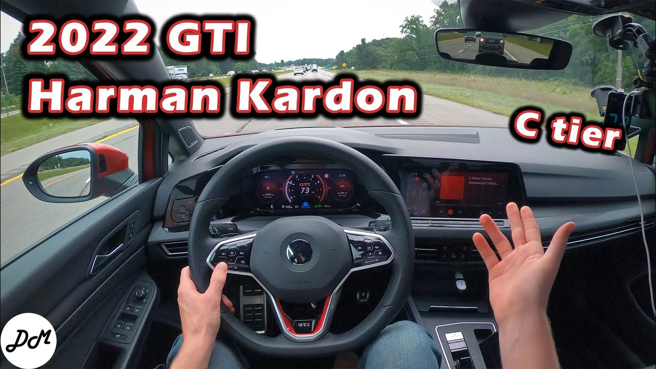 2022 Volkswagen Golf GTI – Harman Kardon 9-speaker Sound System Review