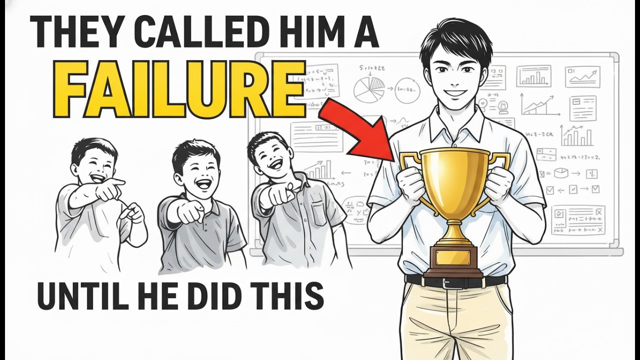 Everyone Called Him a Failure… Until He Did This | Powerful Life Lesson