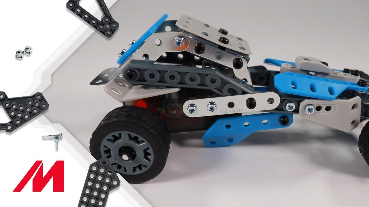 Meccano/Erector | 10 Model Rally Racer (18203) | Build #8