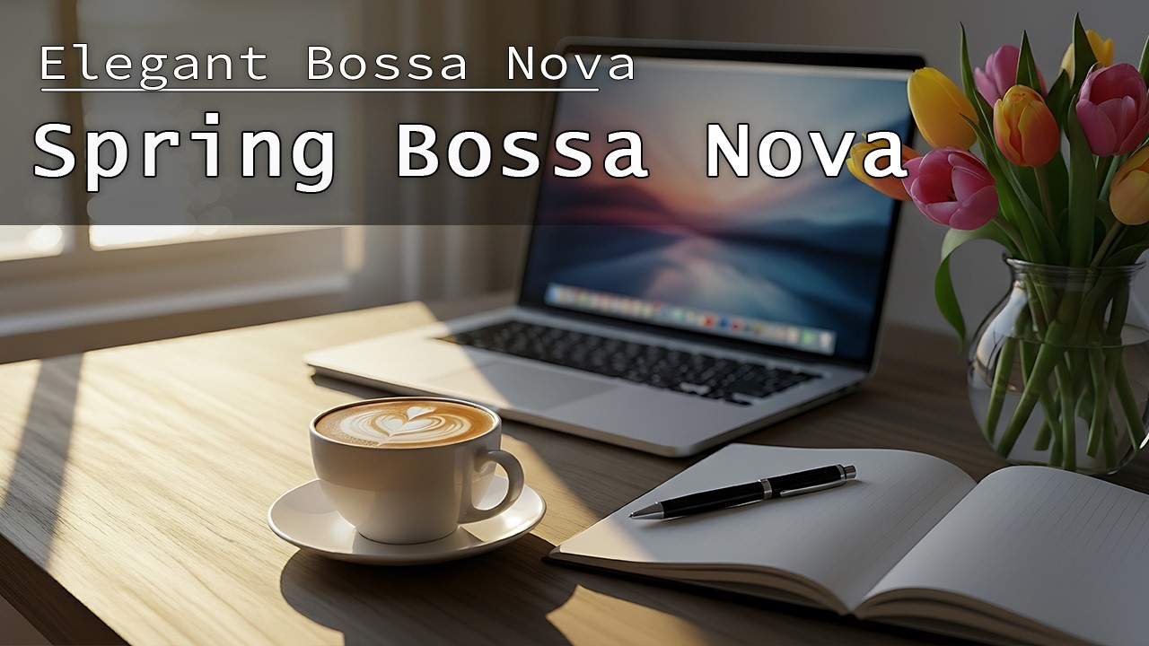 Elegant Jazz for Focus ☕ Spring Bossa Nova Vibes for Cozy Office Work