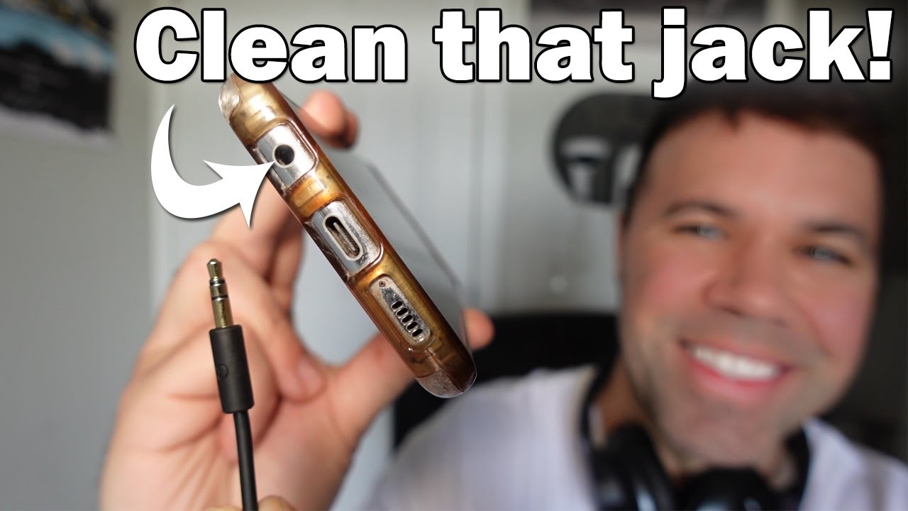 How To Clean Headphone Jack on Phone (Android/iPhone) | Clean Aux Port Easily