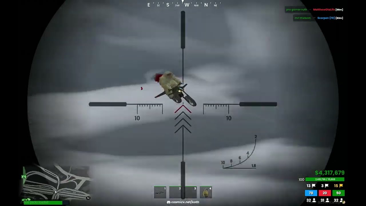 FiveM CosmicV Highlights┃🌪️howl #1 ( how to kill m3 )