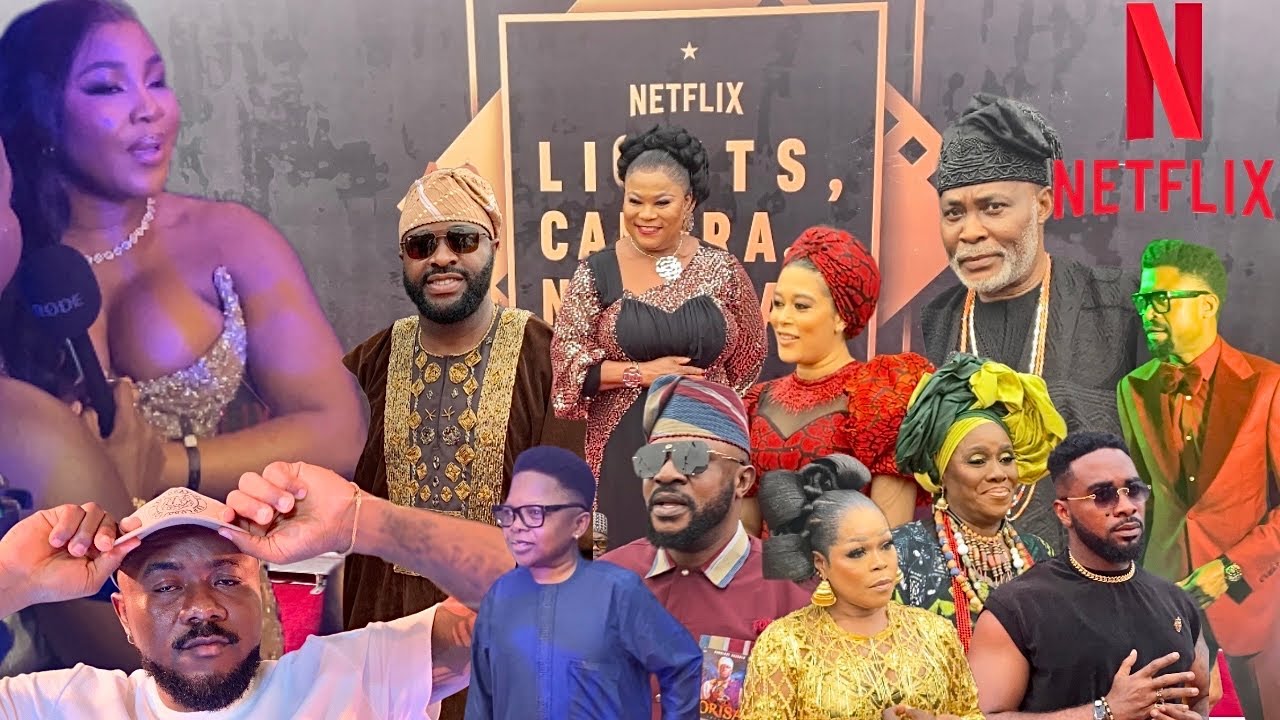 Inside Netflix Nigeria All Stars Red Carpet | AfricaOnNetflix Behind The Scene.
