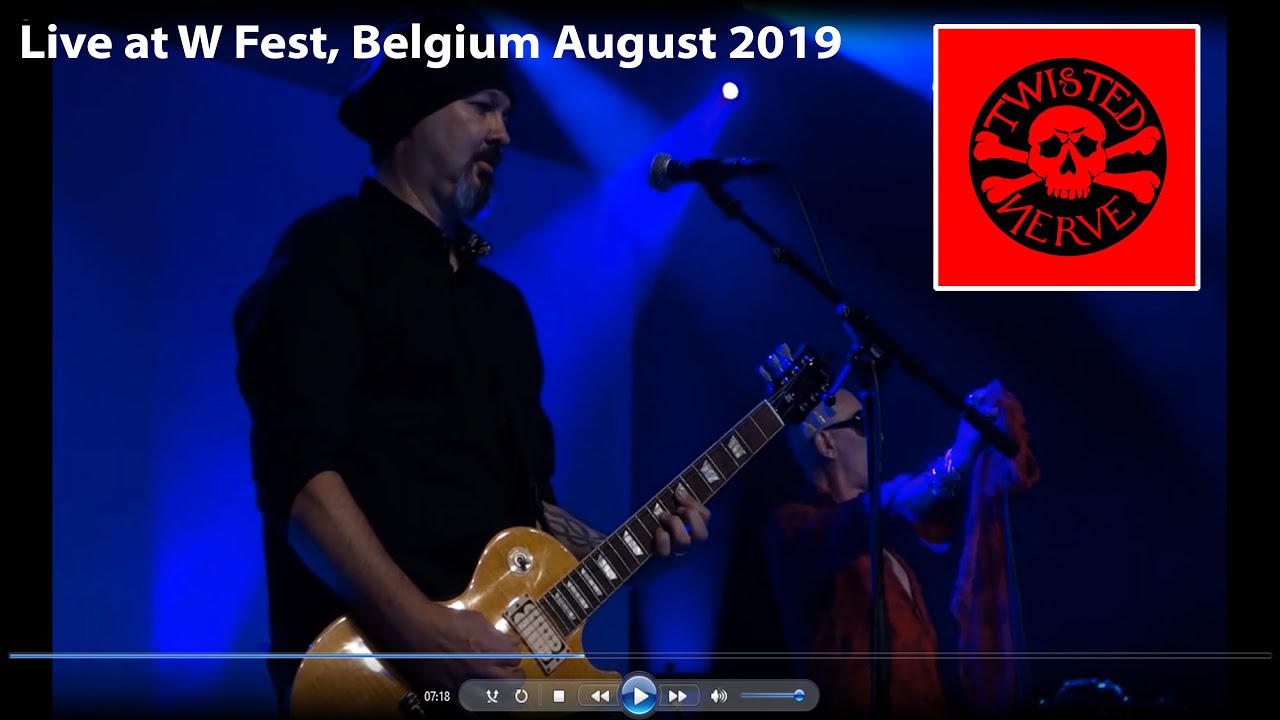Live on stage with Twisted Nerve, W Fest Belgium, August 2019.