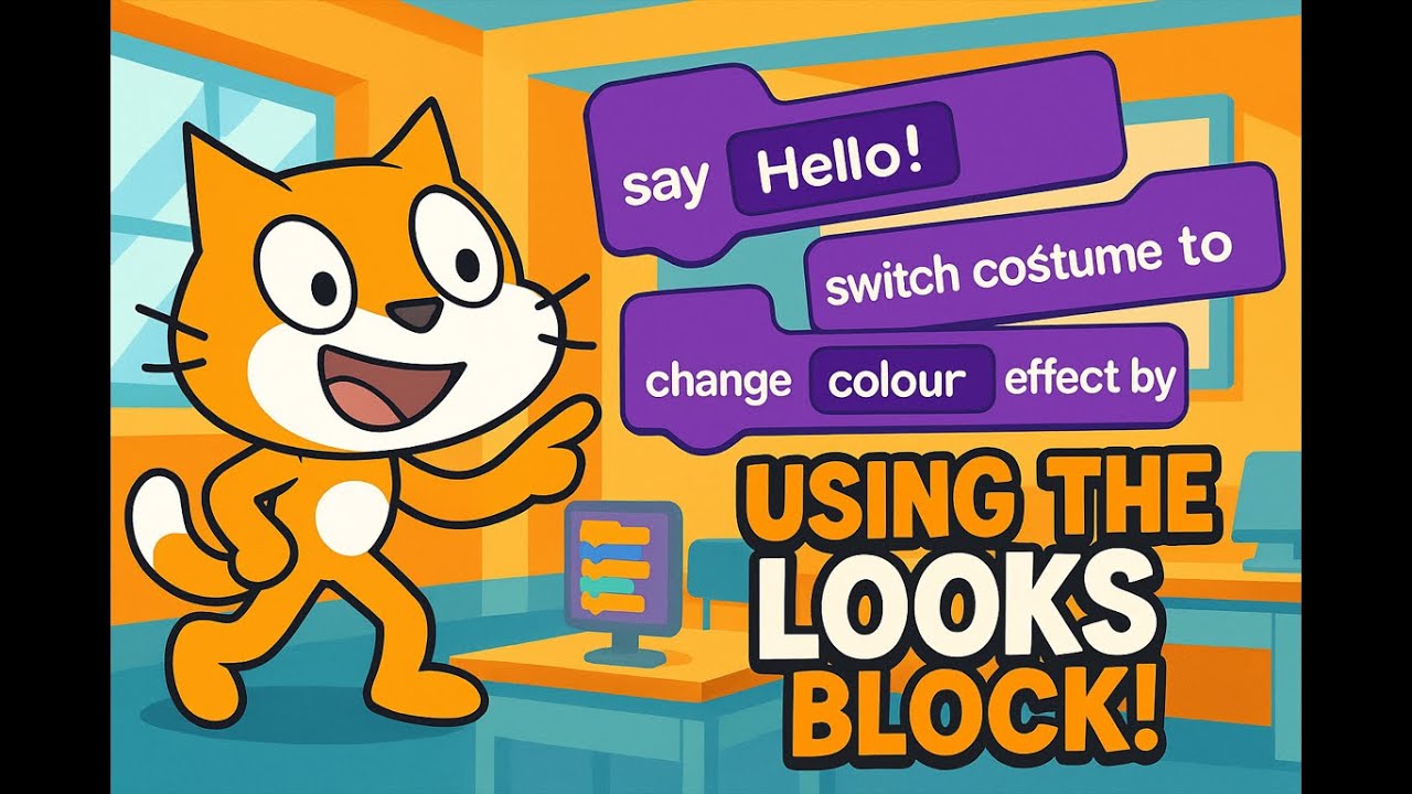 Using the Looks Block in Scratch