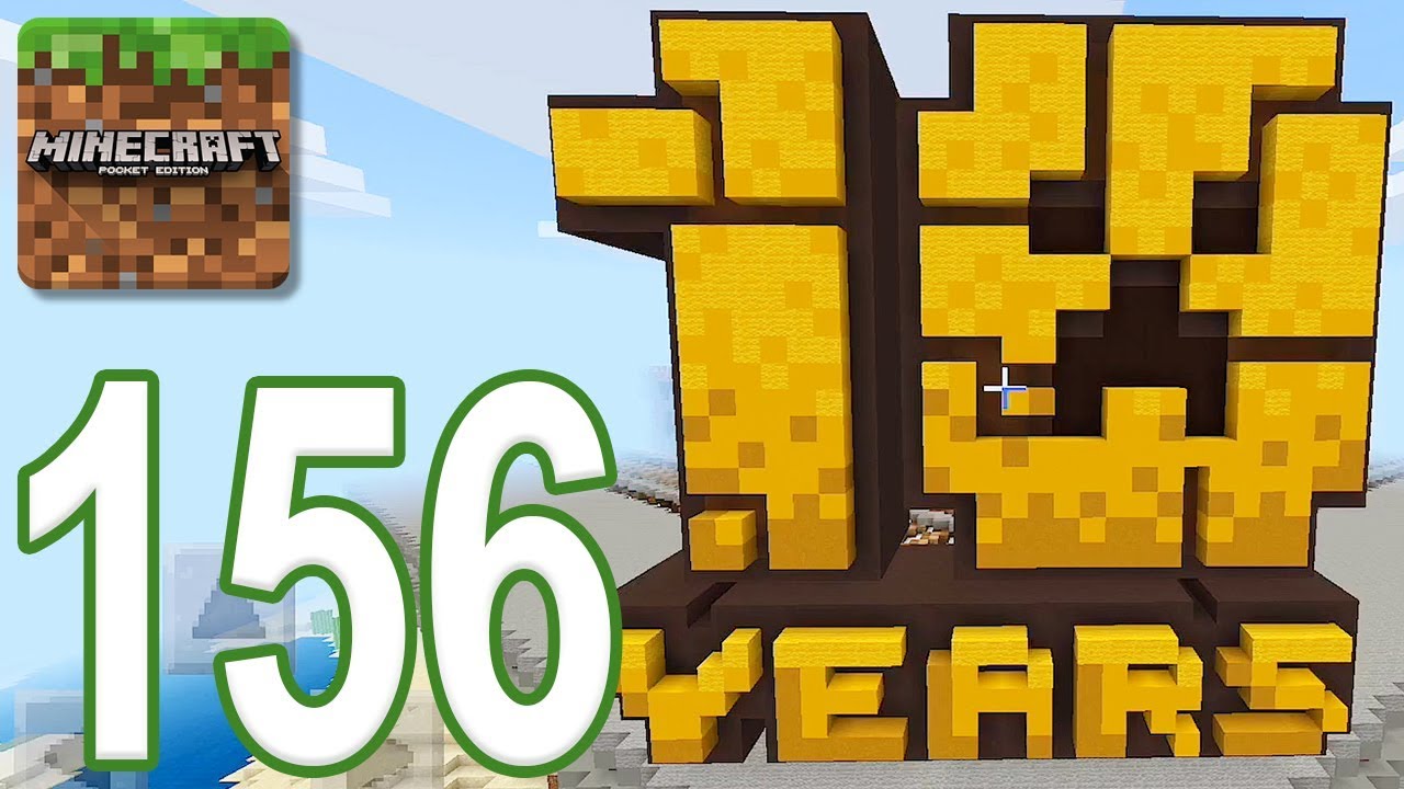Minecraft Map - Gameplay Walkthrough Part 156 - 10 Years of Minecraft Map (iOS, Android)