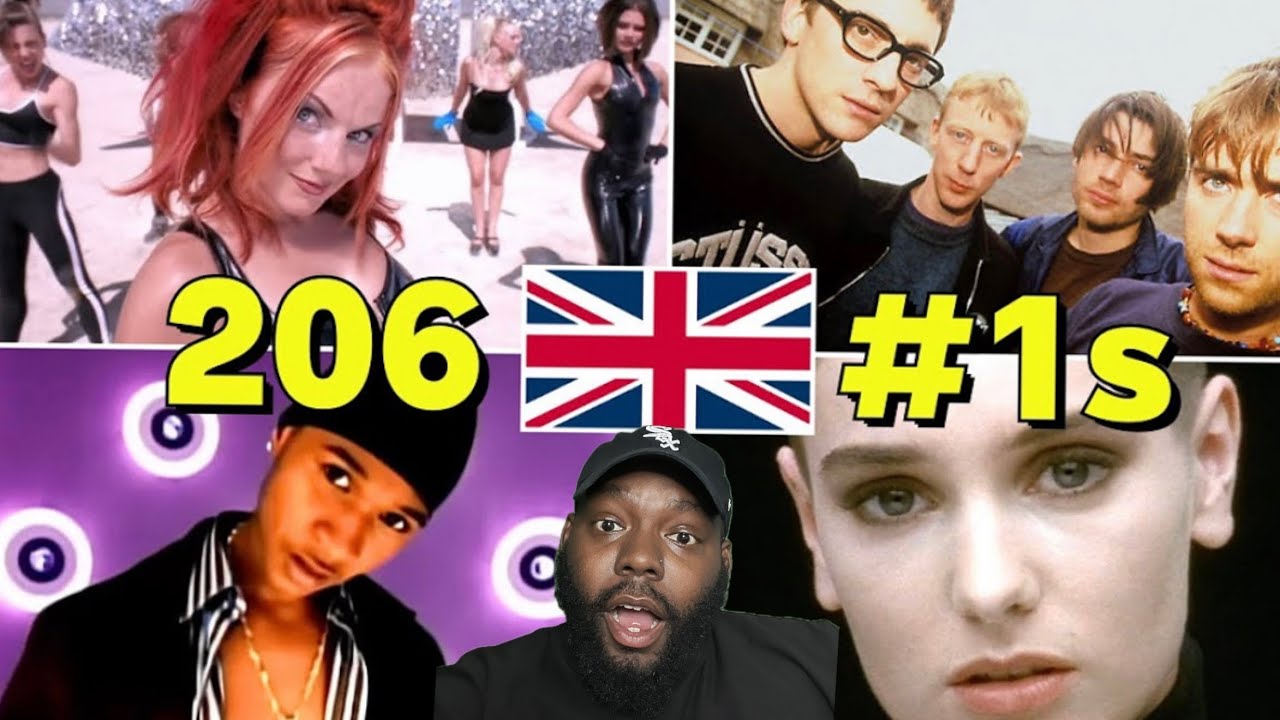 MORE BRITISH SONGS I THOUGHT WERE AMERICAN! | 1990s UK Chart Number 1 Song! (1990 - 1999)