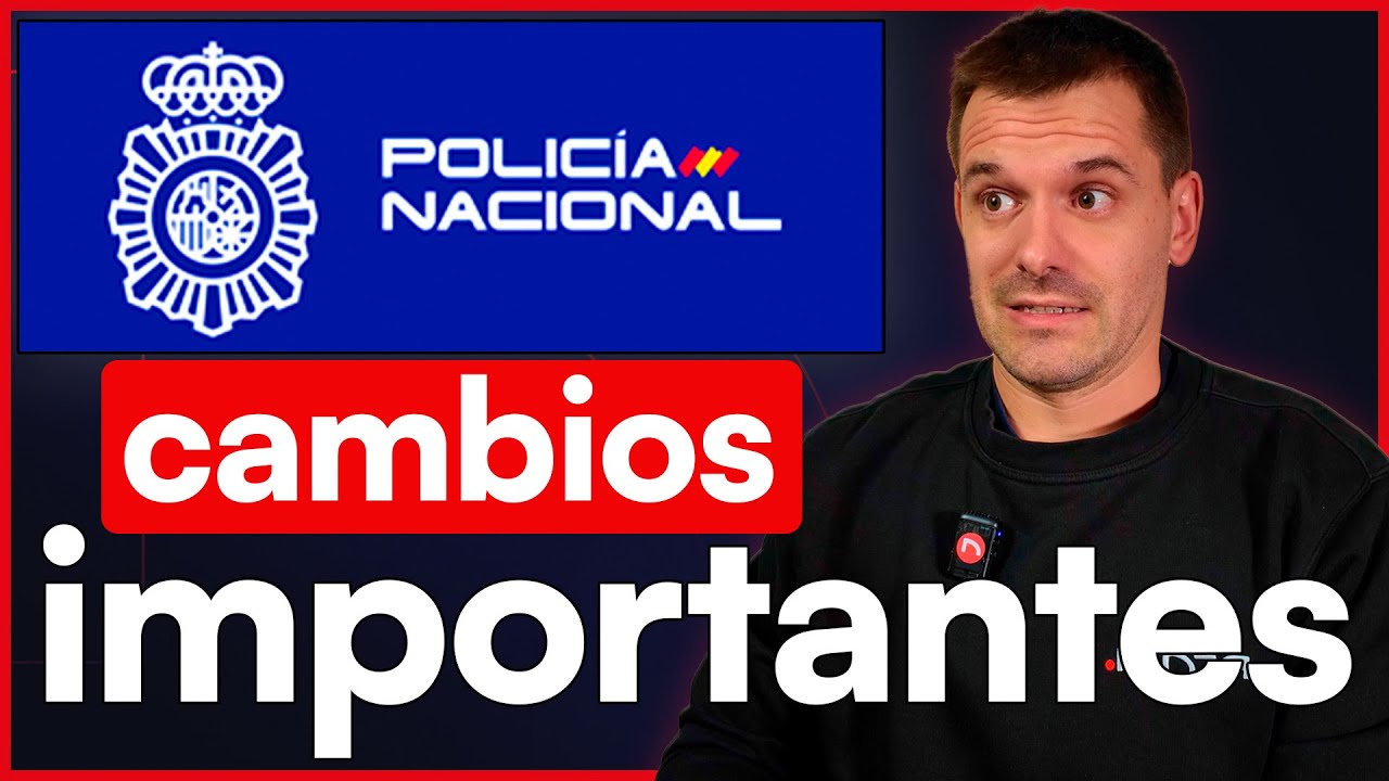 Policía Nacional, Cambios Importantes en las Pruebas en 2025