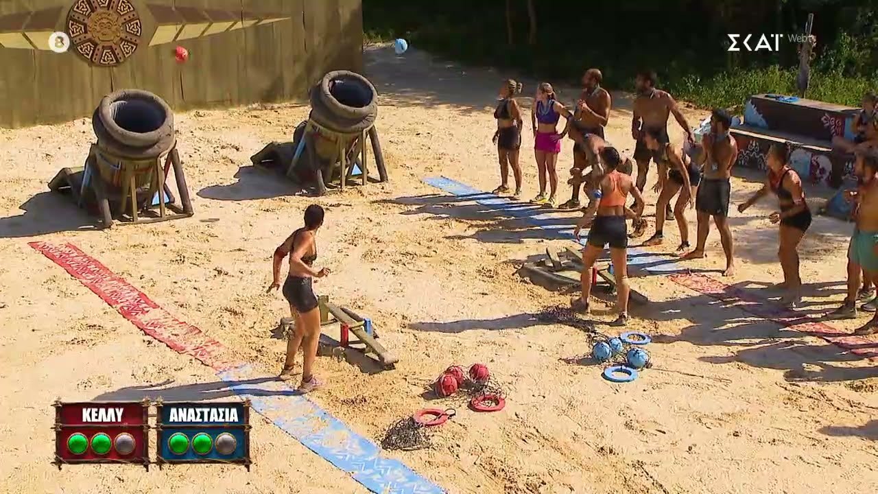 Κέλλυ vs Αναστασία: Στο VAR για το ποια κοπέλα πήρε τον πόντο, τρομερή μονομαχία | Survivor