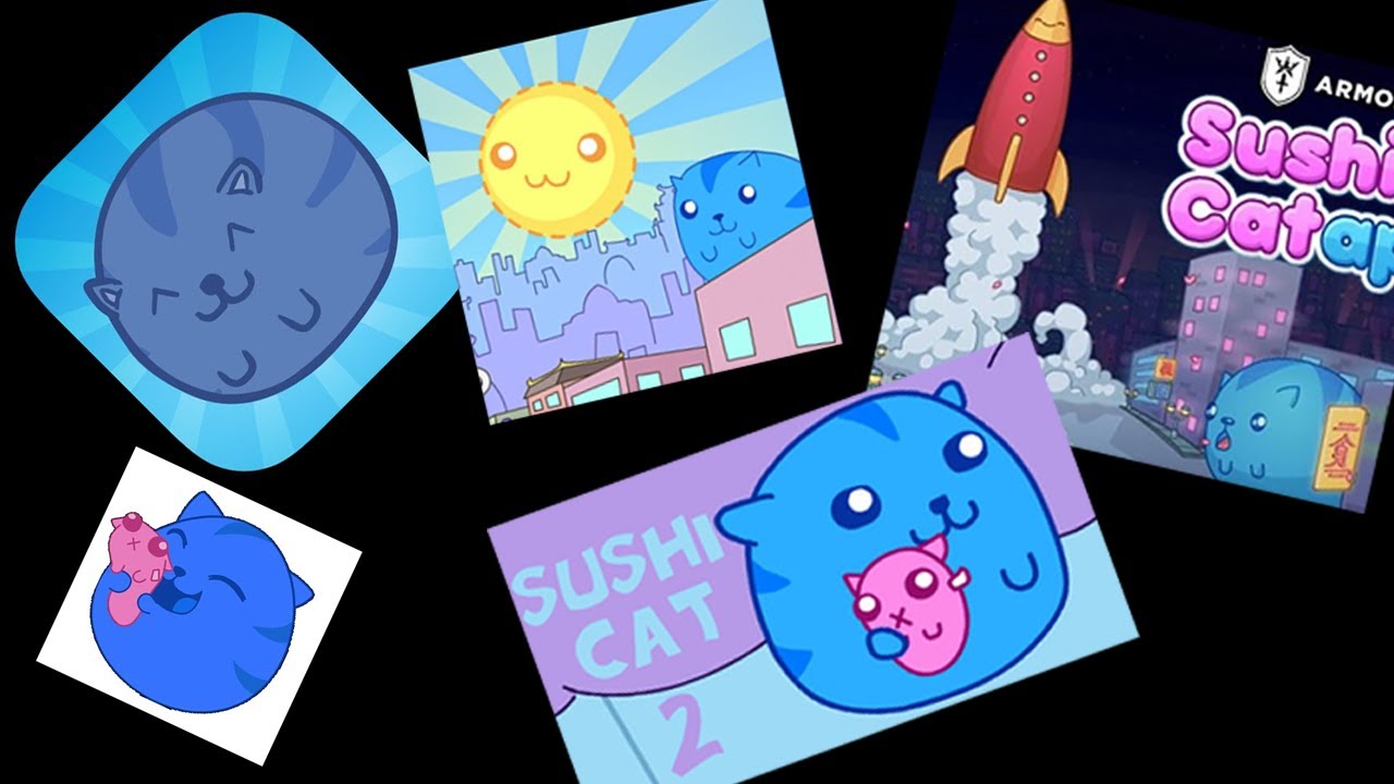 EVERY Sushi Cat Cutscene EVER!!!!