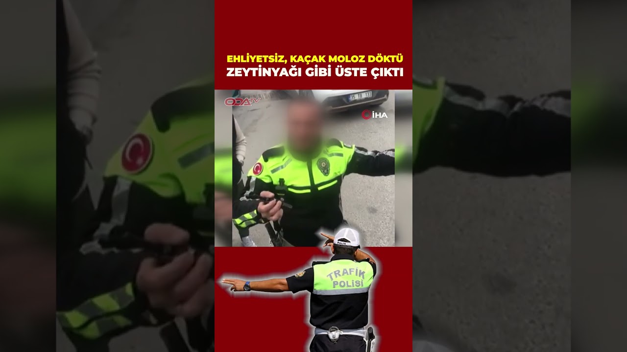 İzmir’de polisin uygulama noktasında durdurduğu ve kimlik ibraz etmeyerek araçtan inmeyi reddetti