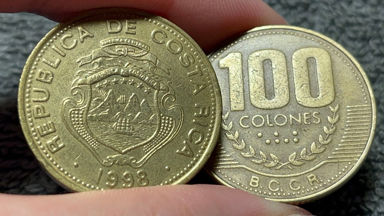 1998 Costa Rica 100 Colones Coin &bull;&nbsp;Values, Information, Mintage, History, and More