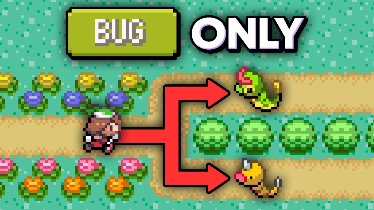 Can you beat Emerald Rogue with only BUG type Pokemon?