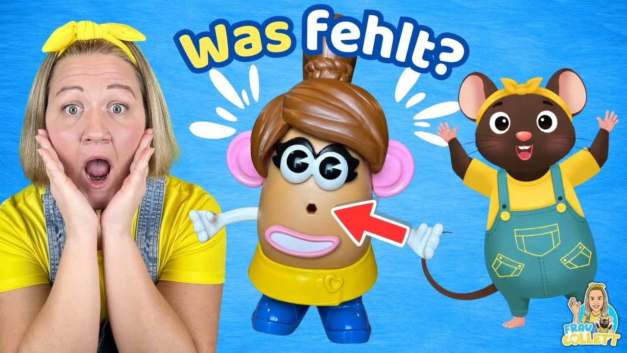 Körperteile lernen – Erste Wörter & Zählen | Deutsch für Kleinkinder mit Mimi Maus