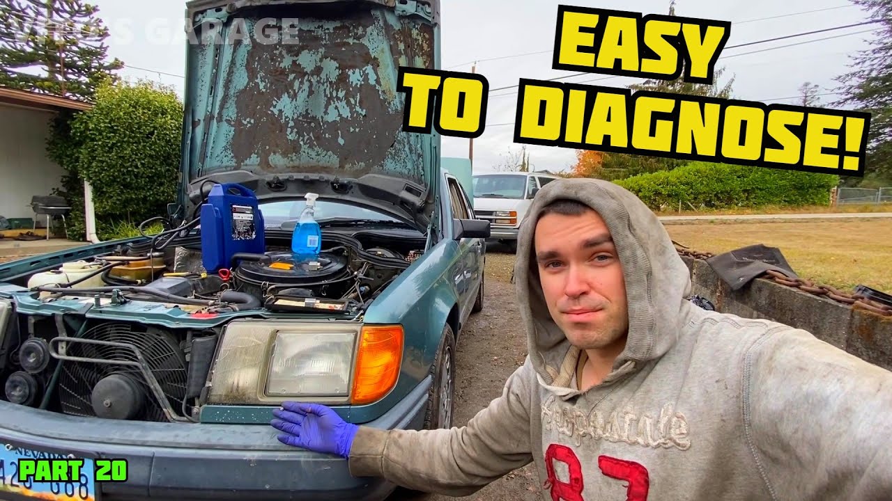 Part 20 Mercedes W124 300E Diagnosing & Fixing Headlamp Wiper/Washer System!