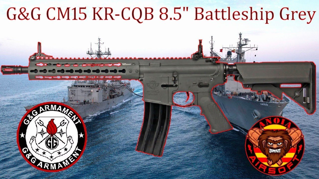 Réplica G&G CM15 KR-CQB 8.5