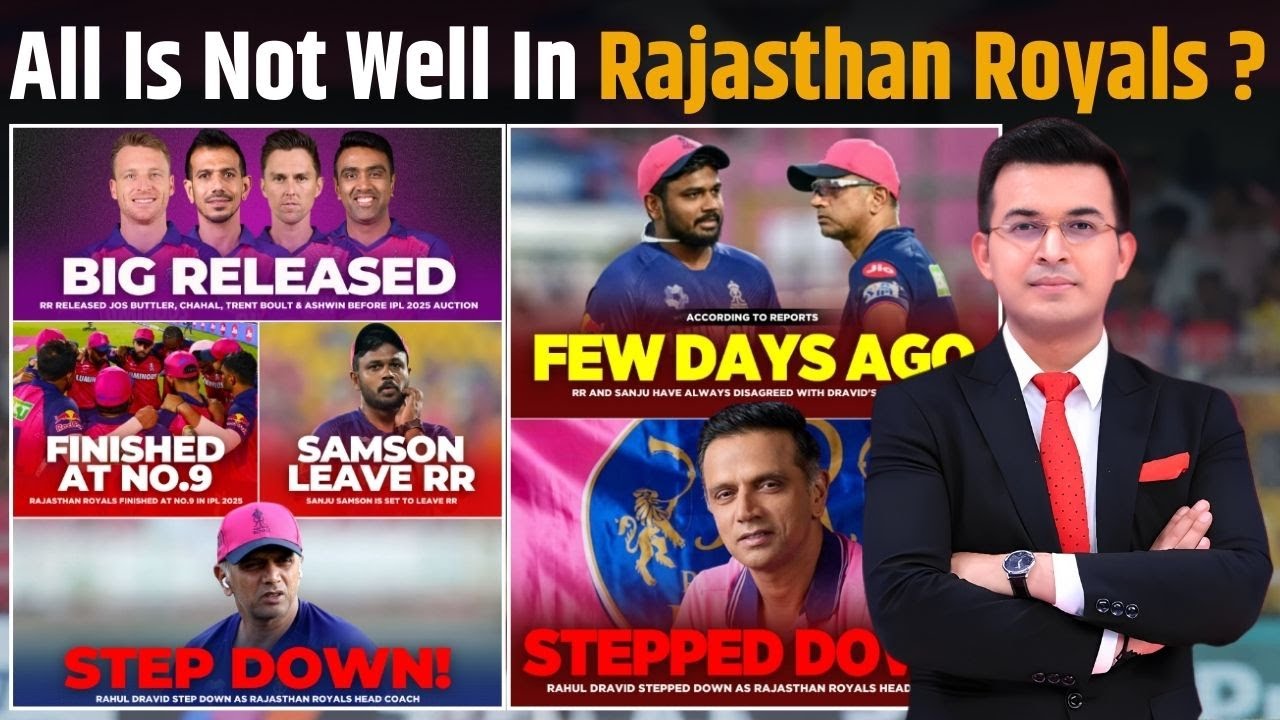 All Is Not Well at Rajasthan Royals? Dravid Steps Down as Head Coach.