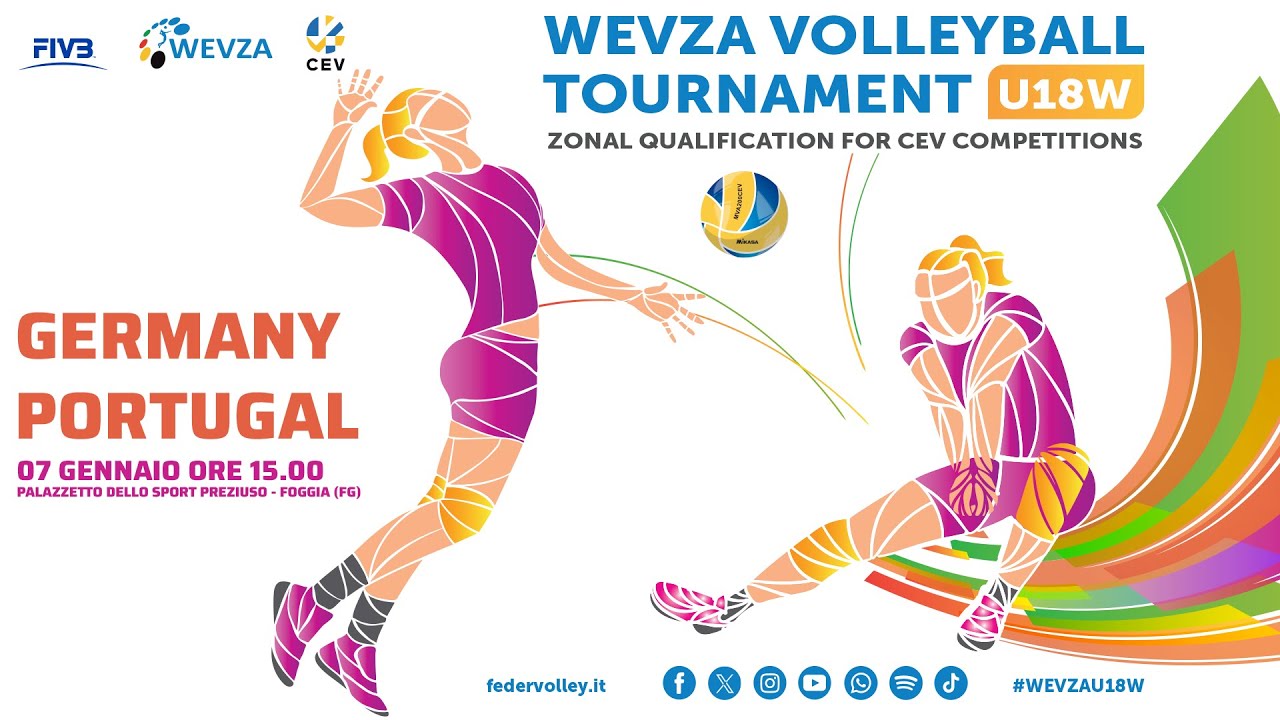 WEVZA U18W - GERMANY vs PORTUGAL