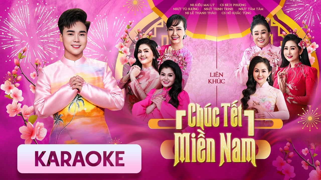 Nhạc Xuân Karaoke Không Lời | Liên Khúc Chúc Tết Miền Nam Hay & Dễ Hát #karaoke #hokhactung #xuân