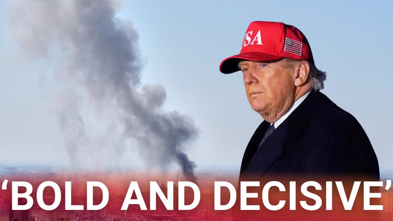 Trump's 'bold' action on Iran is the 'most important' decision of his presidency