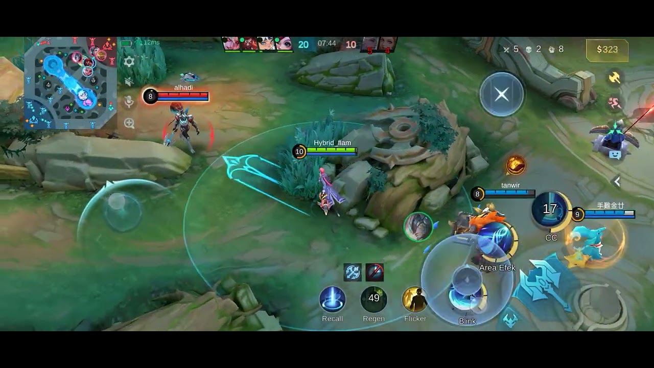 MAIN MOBILE LEGEND - HERO SILVANNA #part2 