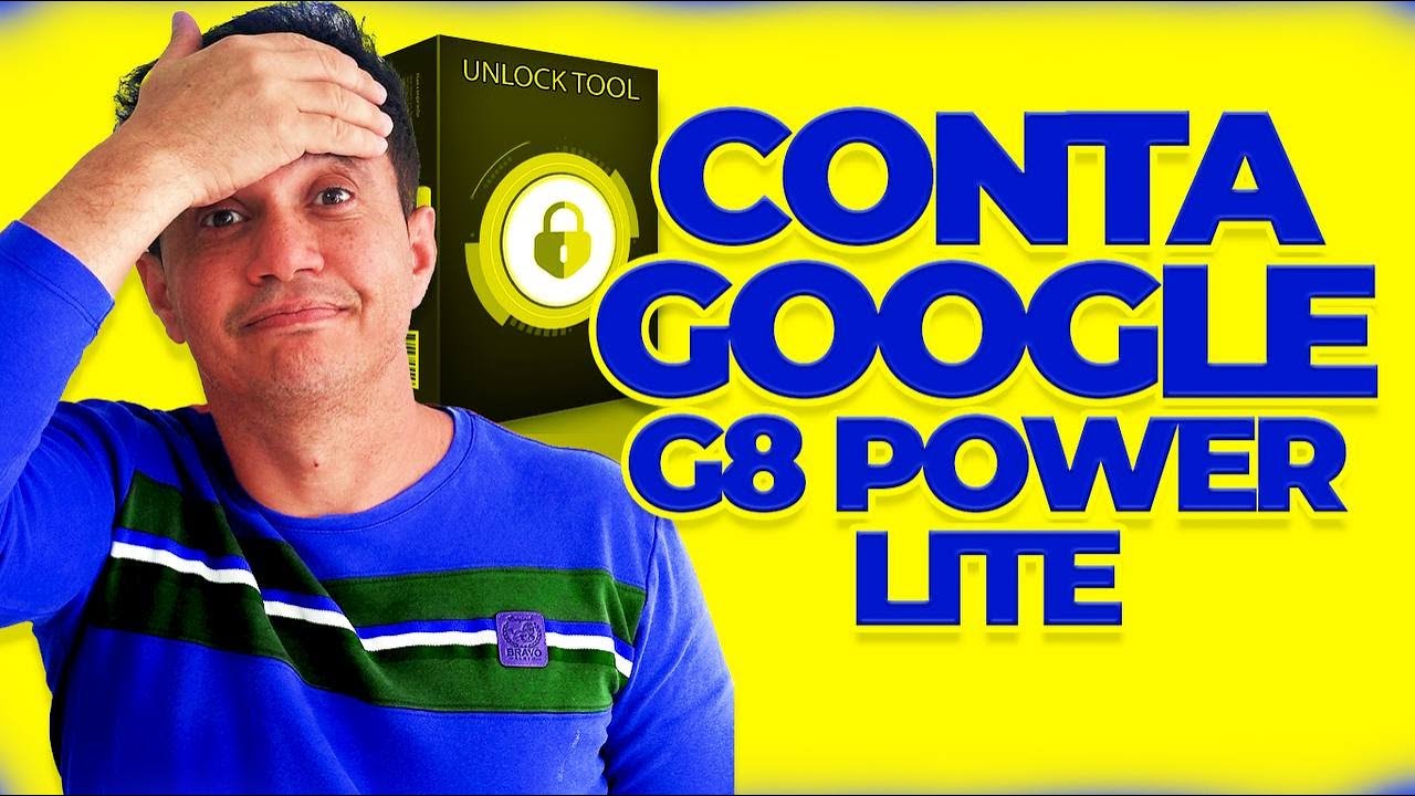 Conta Google Moto G8 Power LITE Unlocktool