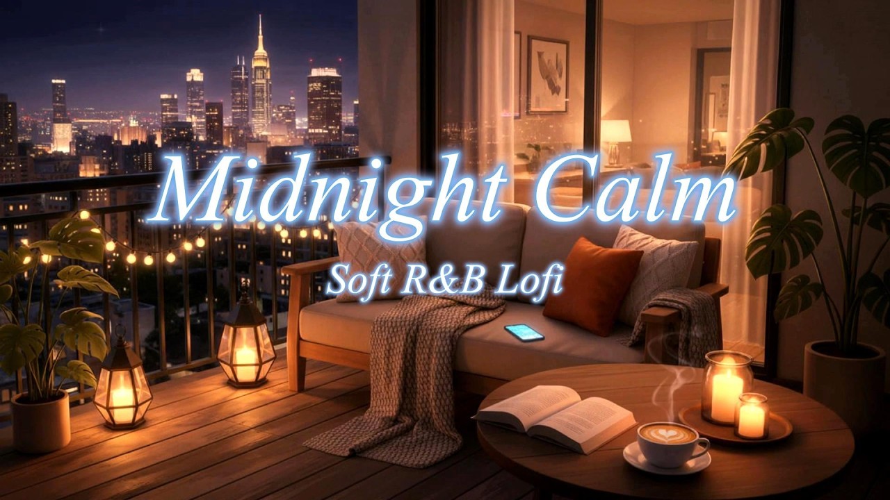 Midnight Calm ⛄ — Winter R&B Lofi Slow at Night