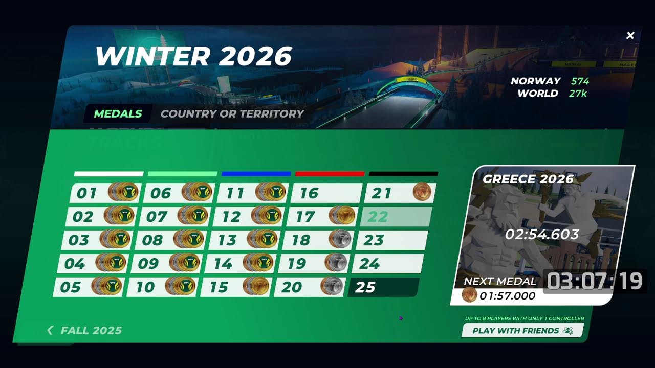 trackmania getting most author and gold medals