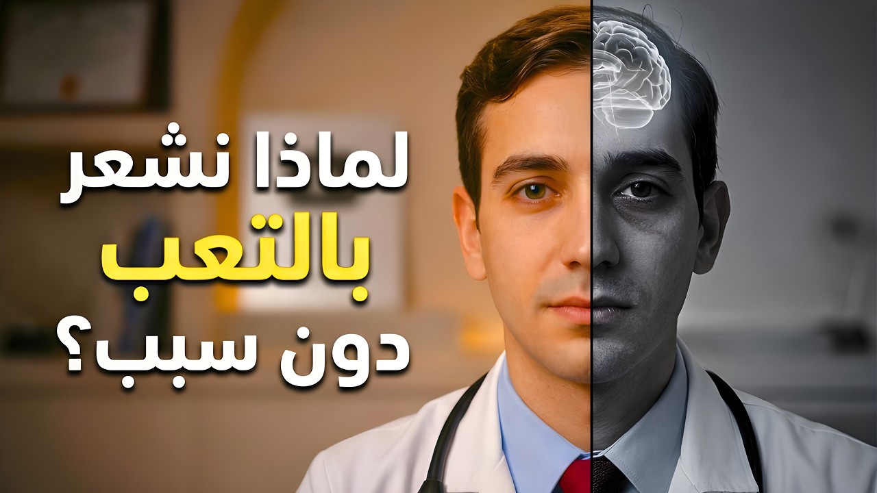 تعب بدون سبب؟ 🤔​ دماغك قد يكون المسؤول! 🧠​