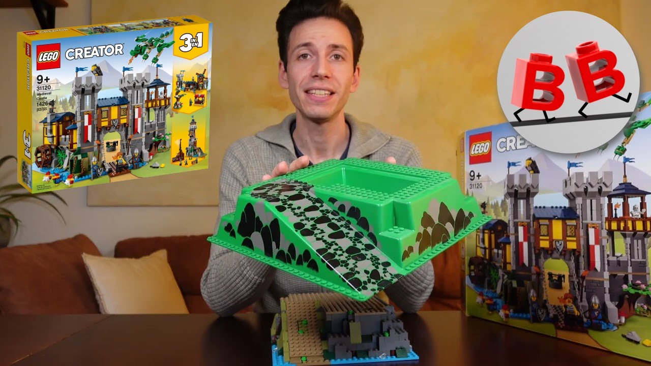 LEGO® 31120 B-Modell: Erhöhte Grundplatte auf anderem Level