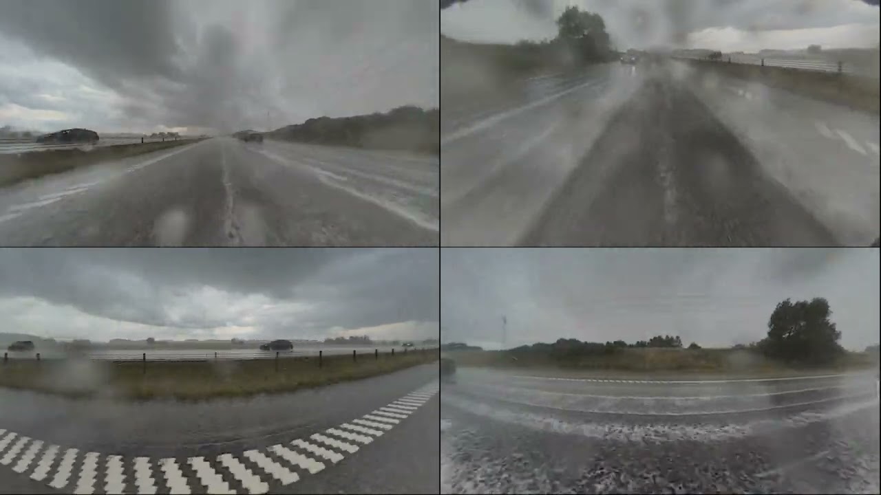 BMW Drive Recorder - Rainy Day
