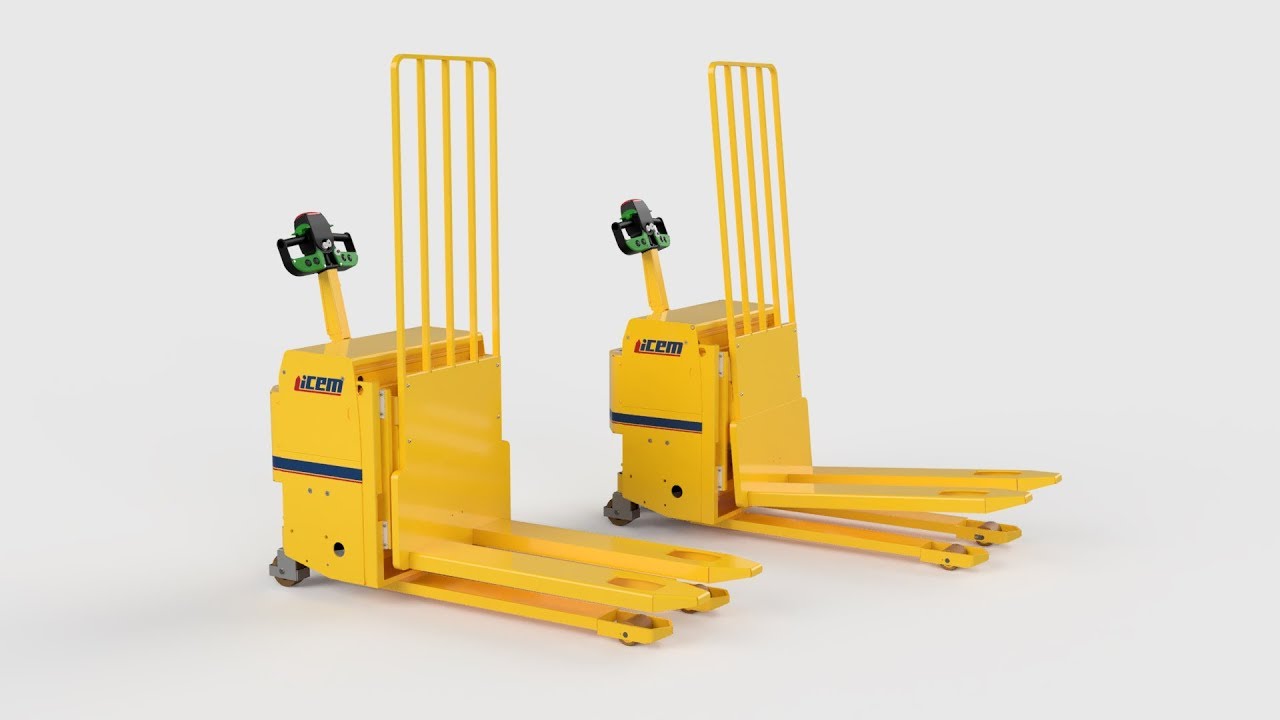 TP 20 TM - Electronic pallet truck with tilting forks