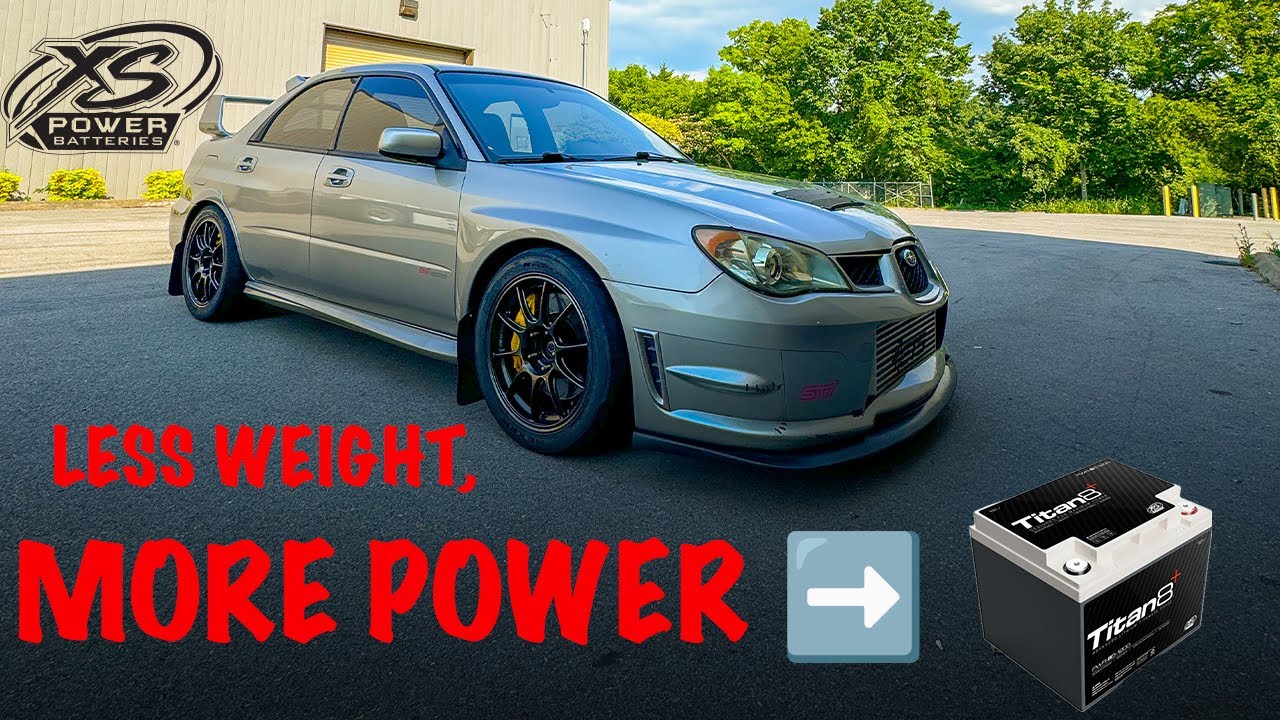 03-14 Subaru WRX STI Battery Upgrade | XS Power Batteries