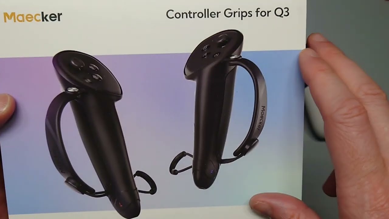First Look Maecker Quest 3 Rechargeable Controller Grips! 07-27-2024!