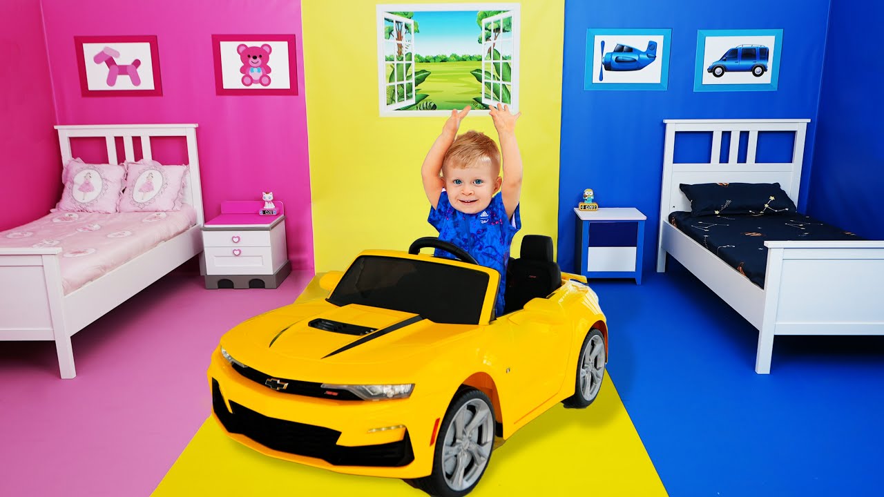 Oliver, Diana  and Roma's Adventure in the Secret Room  and Playhouses