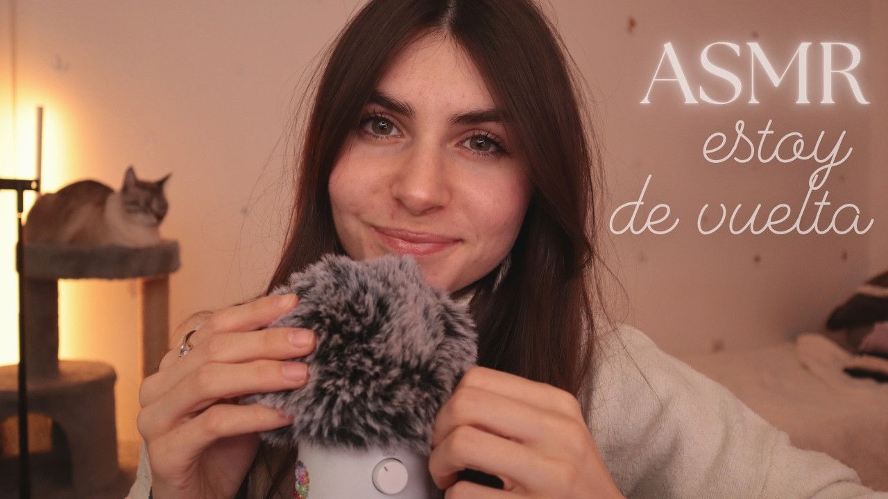 ASMR | Qué llevo en mi mochila de trabajo 🎒 (Susurros y mi vuelta después de un mes )