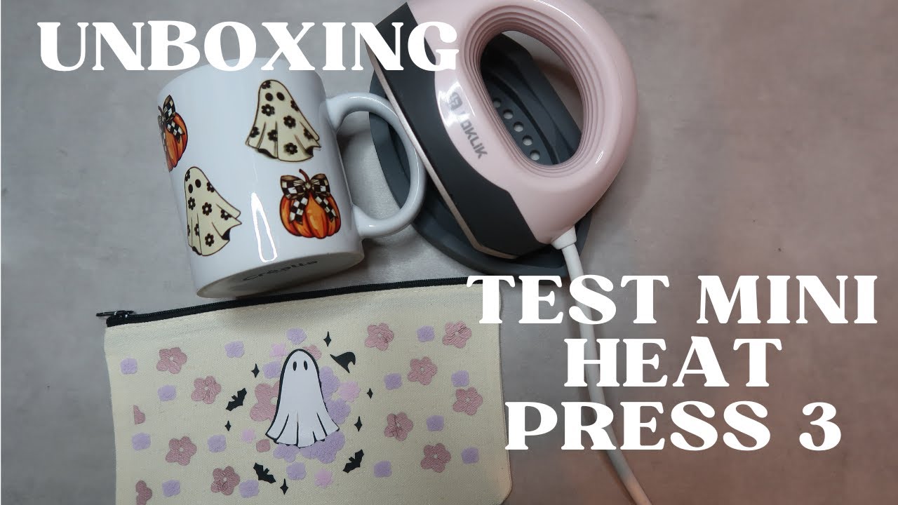 UNBOXING ET TEST MINI HEAT PRESS 3 @loklik_europe @loklik_official