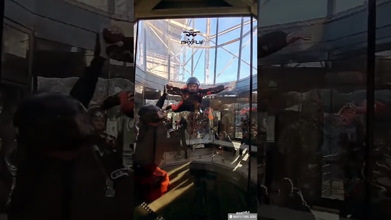 Uczę się latać w Maxfly Tunel Aero! 😱💨