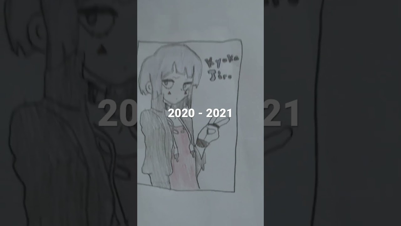 This was a big change #animecharacter #anime #art #artist #artwork #evolution